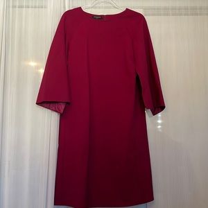 Lafayette 148 Bateau Neckline Knee-Length Dress